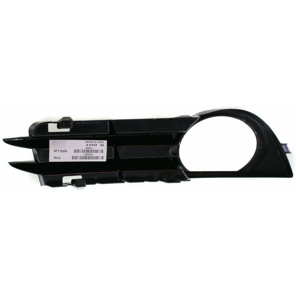GRILLE LOWER LH W/FOG LAMP HOLE MATTE-BLACK W/O SPORT - Image 2