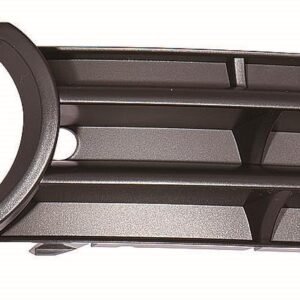 GRILLE LOWER RH W/FOG LP HOLE MATTE-BLACK W/O SPORT