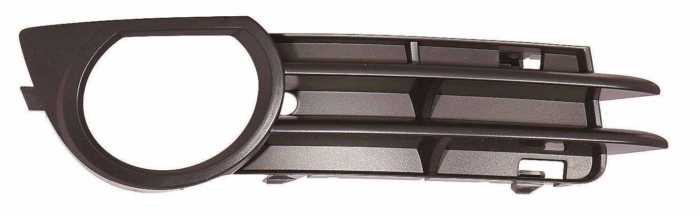 GRILLE LOWER RH W/FOG LP HOLE MATTE-BLACK W/O SPORT